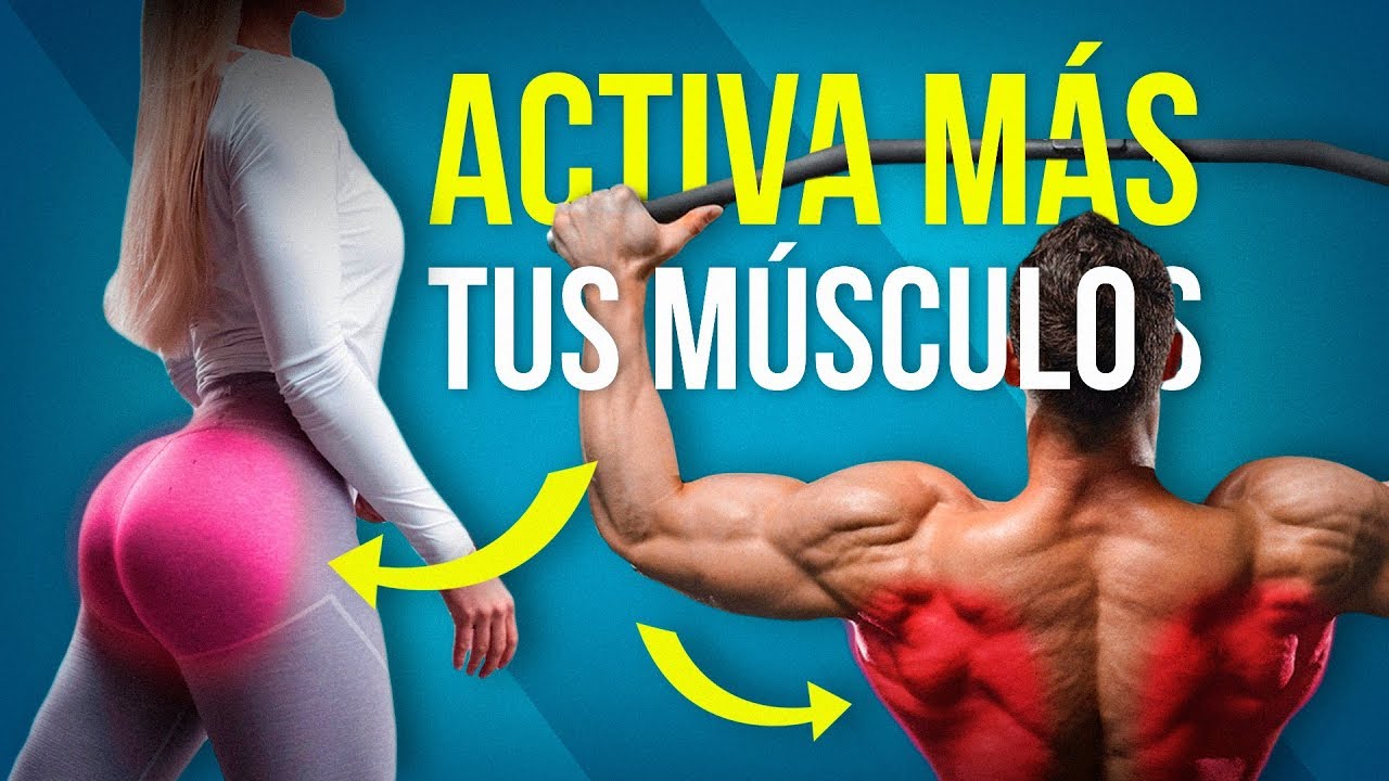 Activa tus músculos al 100%. Hazlos crecer de verdad