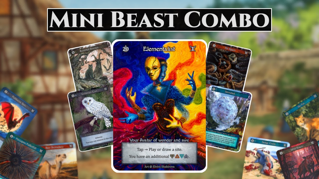 Unstoppable 1-Mana Beasts! Elementalist Zoo in Action - Sorcery Contested Realm Gameplay