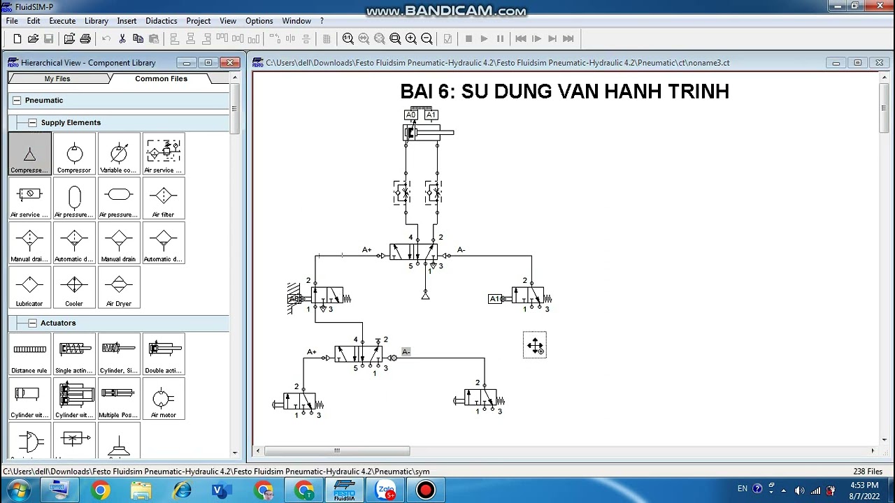 Bài 7: Van hành trình