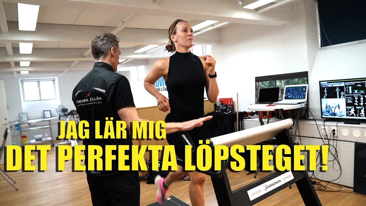 JAG LÄR MIG DET PERFEKTA LÖPSTEGET! – experten Fredrik Zillén analyserar min löpteknik
