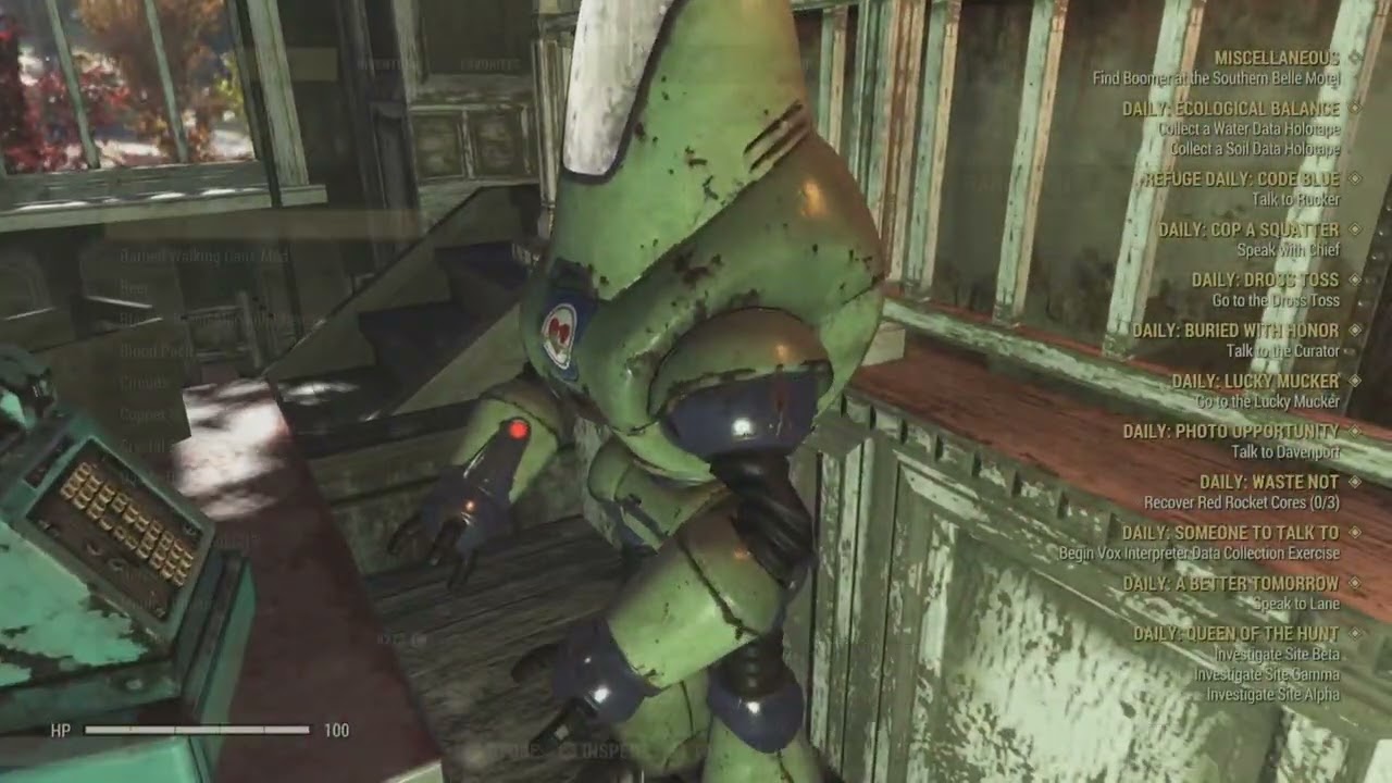 Playing Fallout 76 - Daily And Weekly Challenges 17/2/26