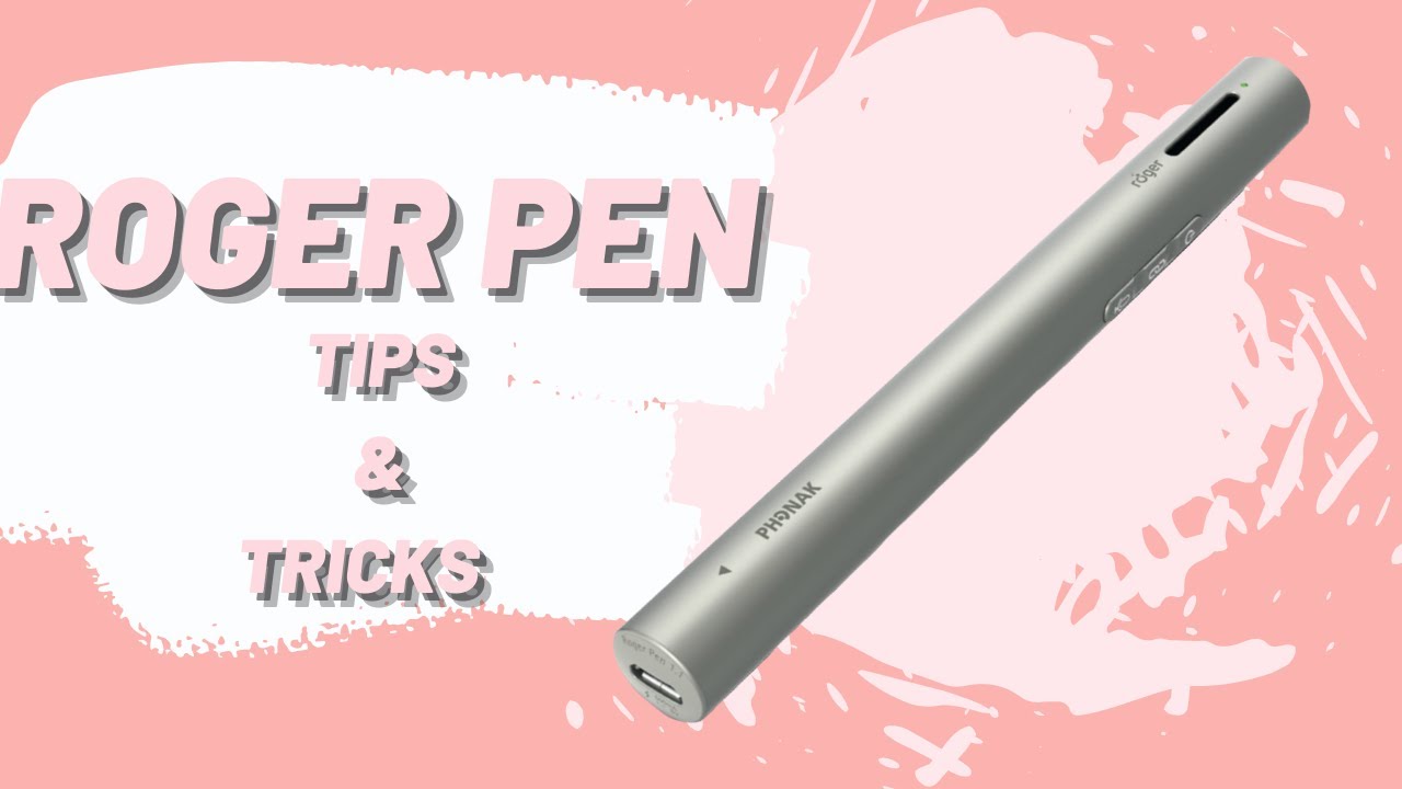 Roger Pen Tips + Tricks | Uses of The Roger Pen | Hearing Lauren