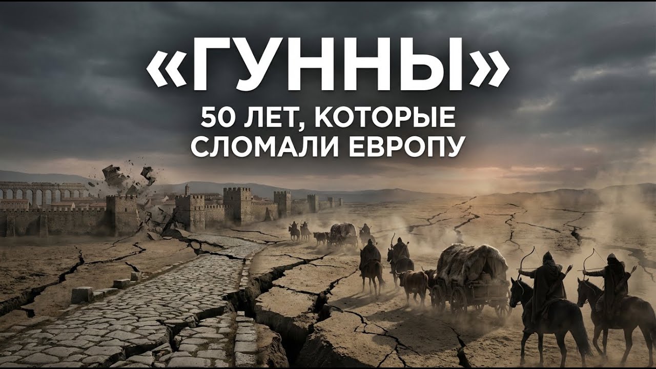 Как гунны изменили Европу за 50 лет: цепная реакция, которая разрушила Рим