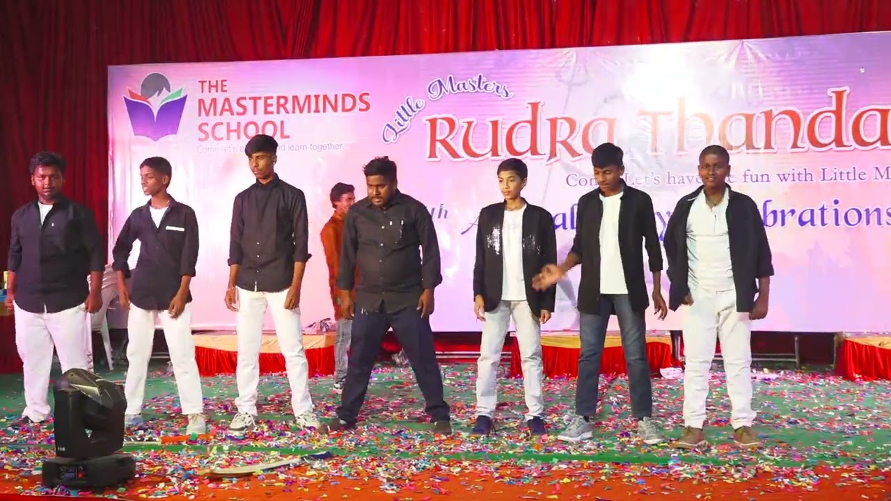 5TH ANNUAL DAY CELEBRATIONS (RUDRA THANDAVAM) @ IX Boys performance