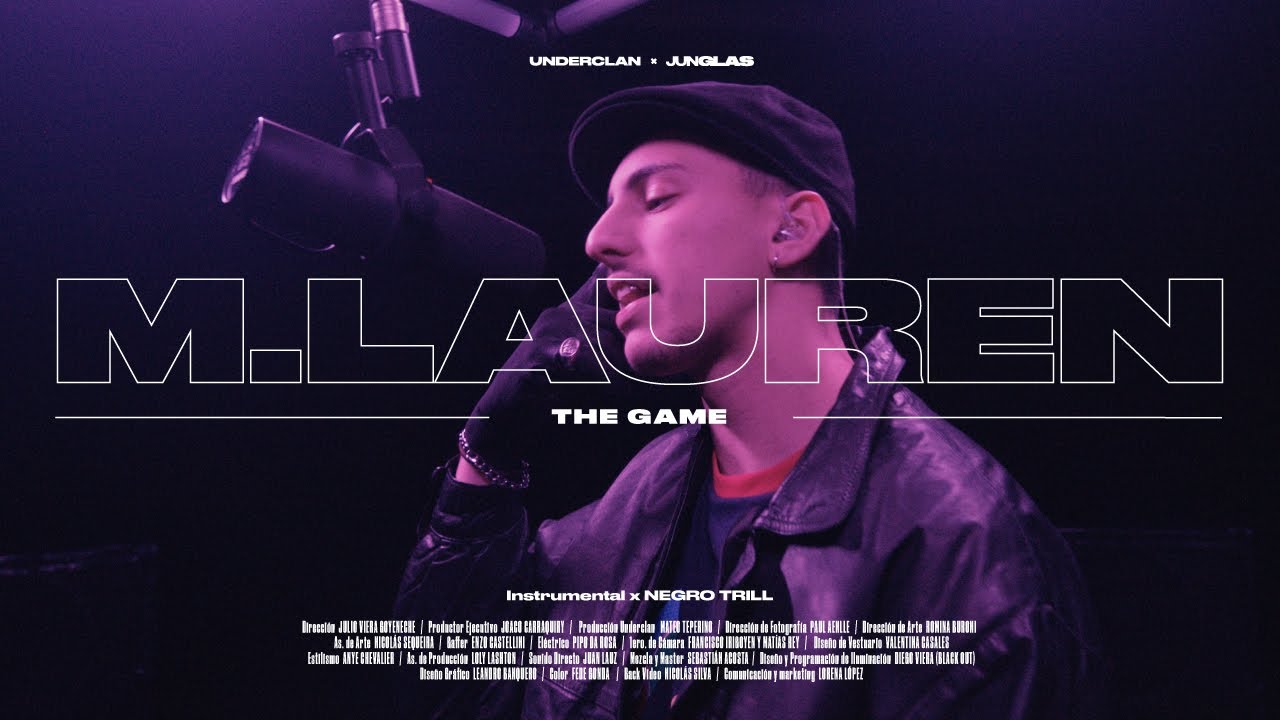 M. LAUREN - The Game (Instrumental x Negro Trill) | BARRAS DORADAS