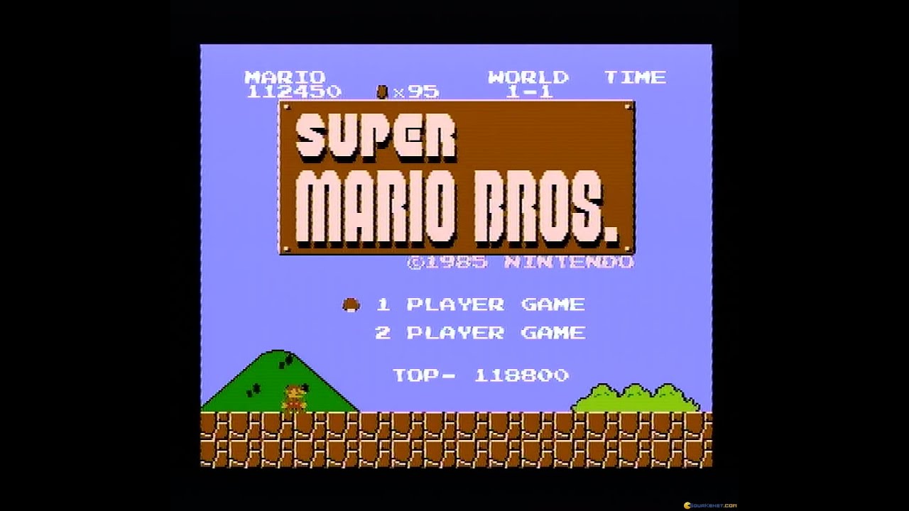 Super Mario Bros (NES) - an attempt to finish the game