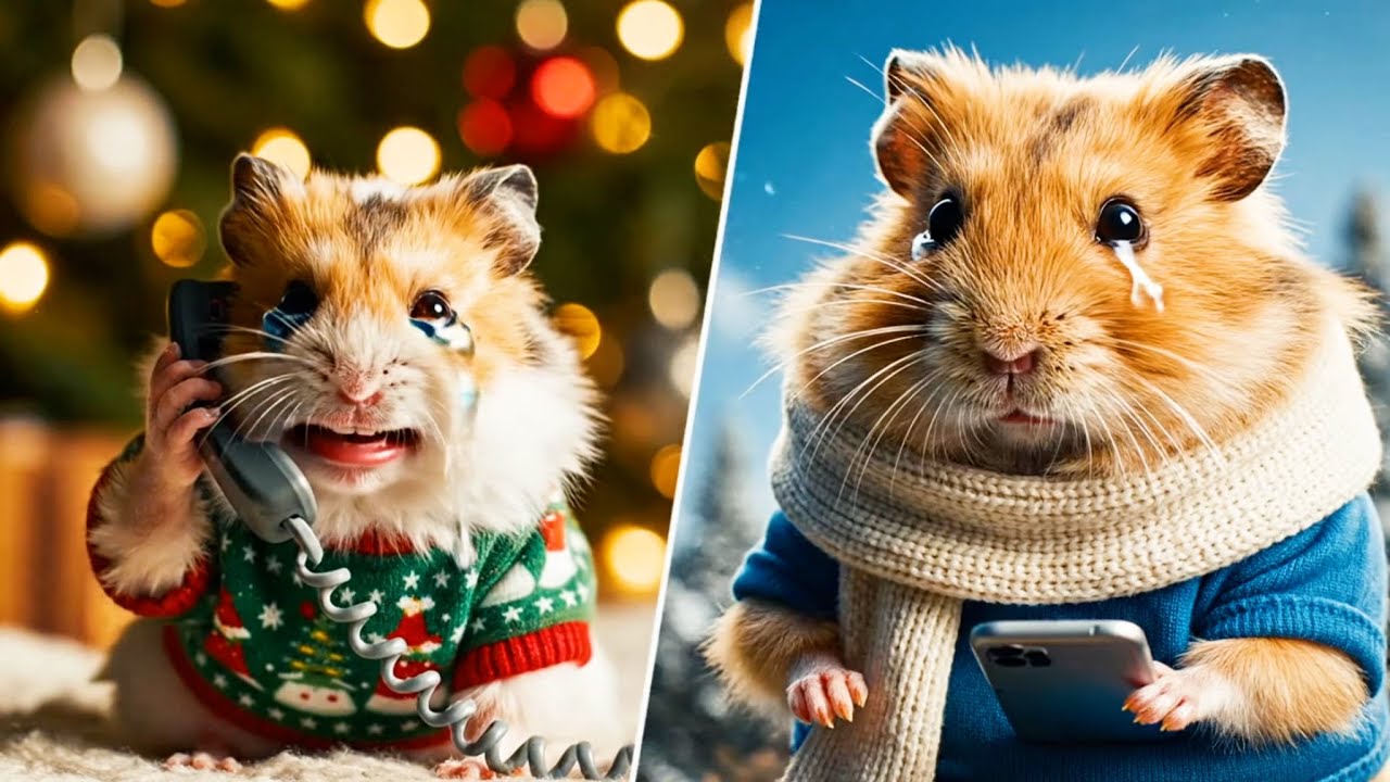 【ハムスター家族のクリスマス】アンナの奇跡の再会 - Hamster Family Christmas