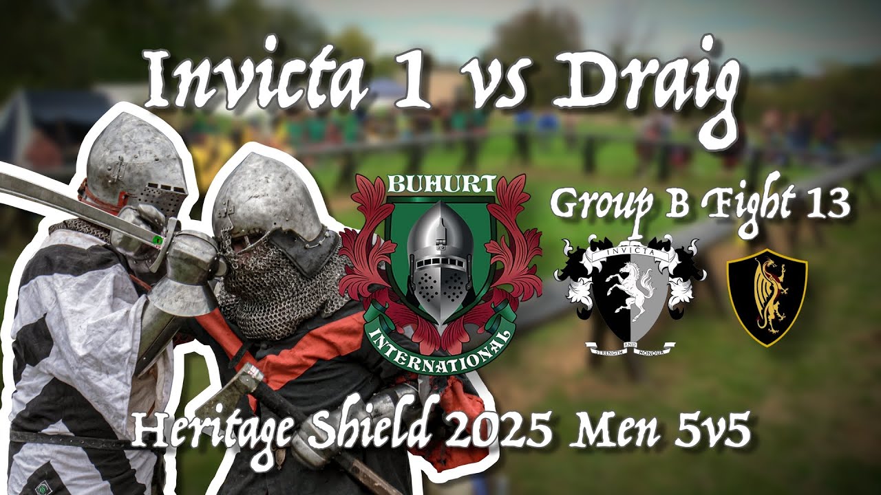 Invicta 1 против Драйга - Бой 13B - Мужской турнир Heritage Shield 5 на 5 2025
