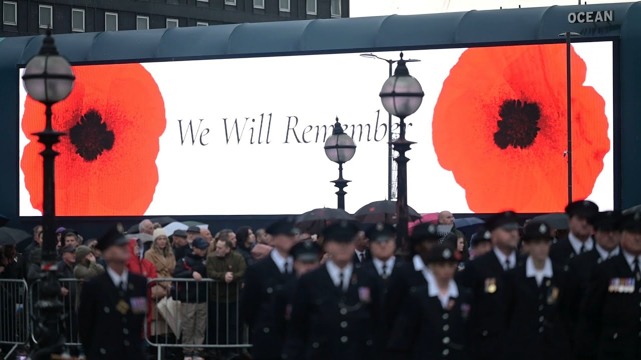 Remembrance Day Service, Liverpool, 2025