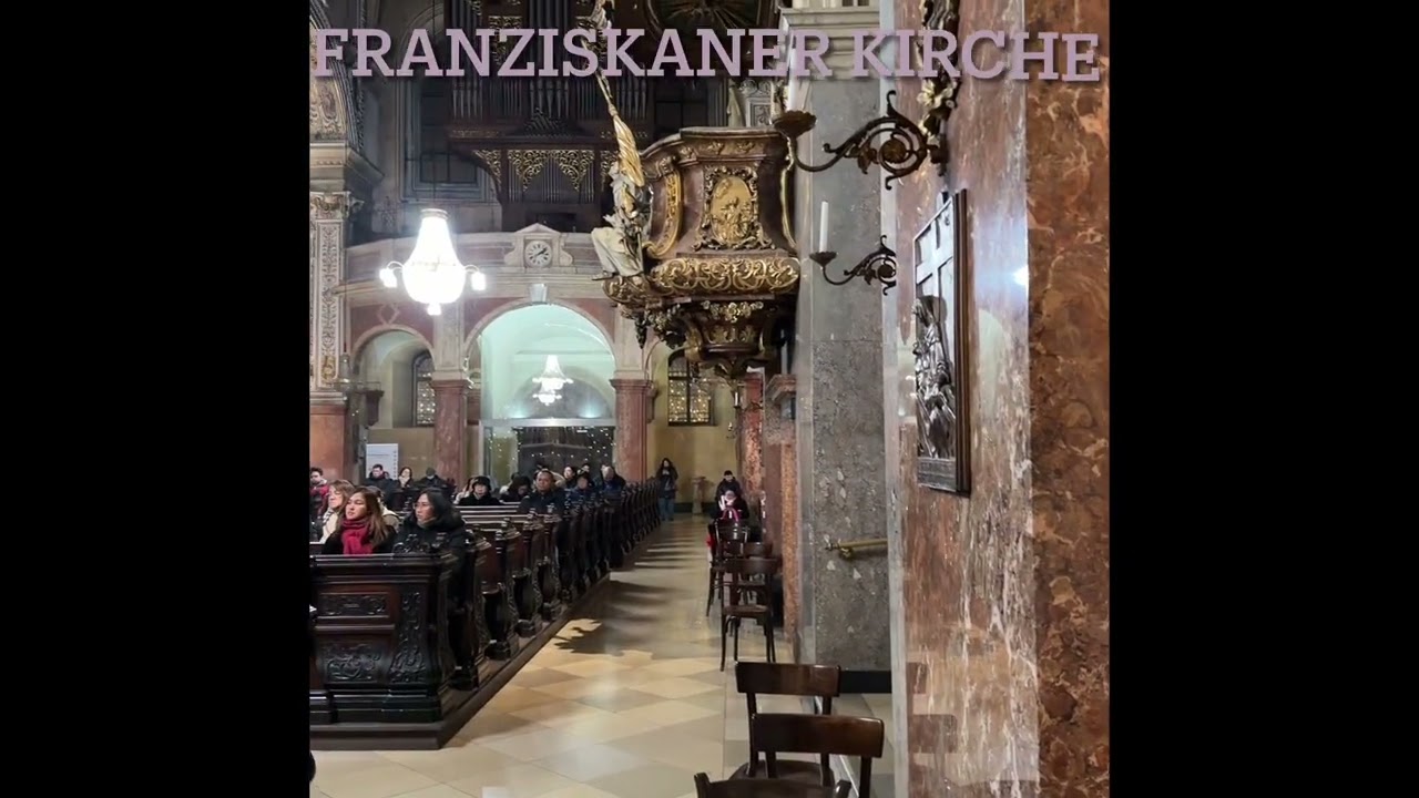 St.Stephen‘s Cathedral & Franziskaner Church. Vienna Austria 