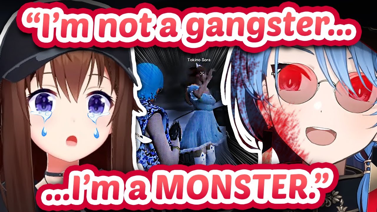 Suisei Goes *FULL PSYCHO* Kidnaps & Murders Sora, Terrorizes The City - HoloGTA 【ENG Sub Hololive】