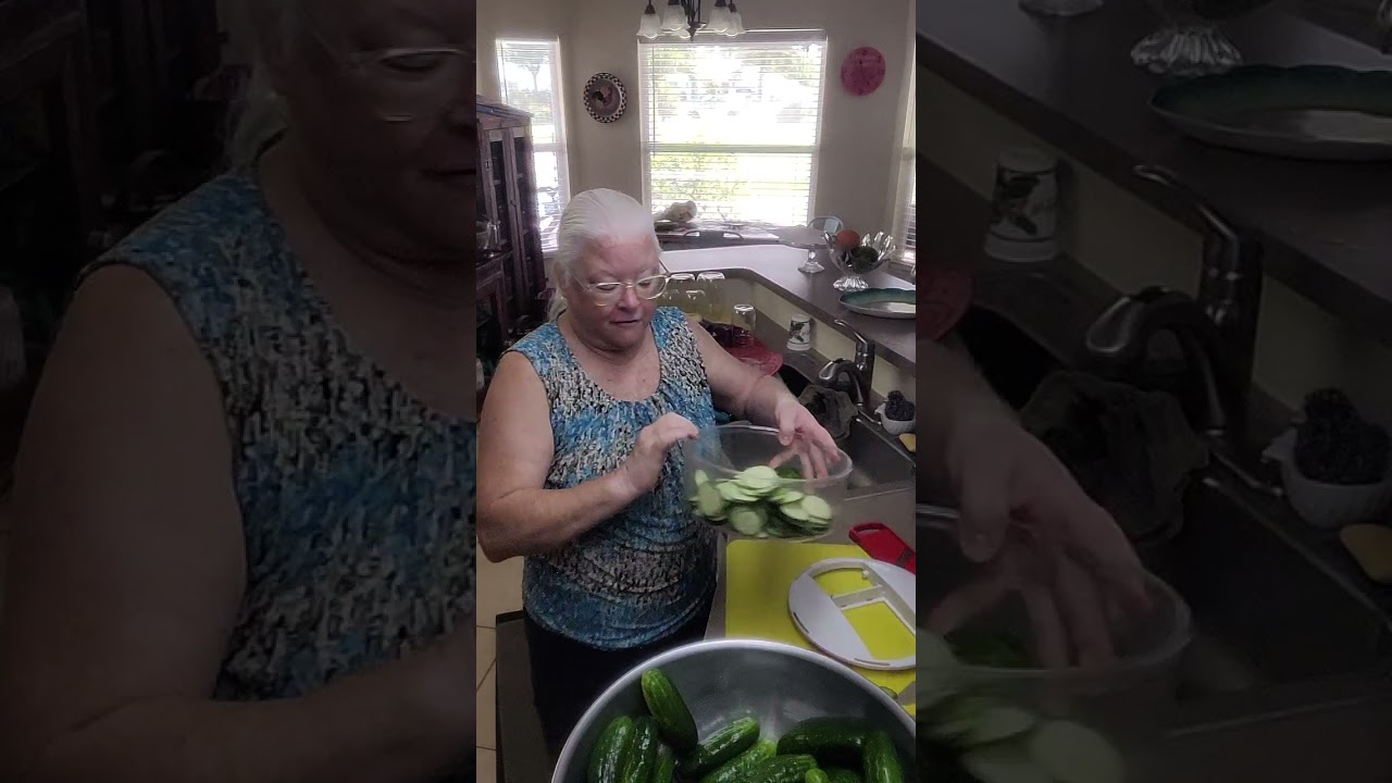 Making Mrs. Wages kosher dill pickles