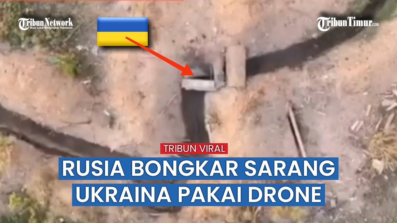 Drone Rusia Jatuhkan Bahan Peledak ke Posisi-posisi Tentara Ukraina