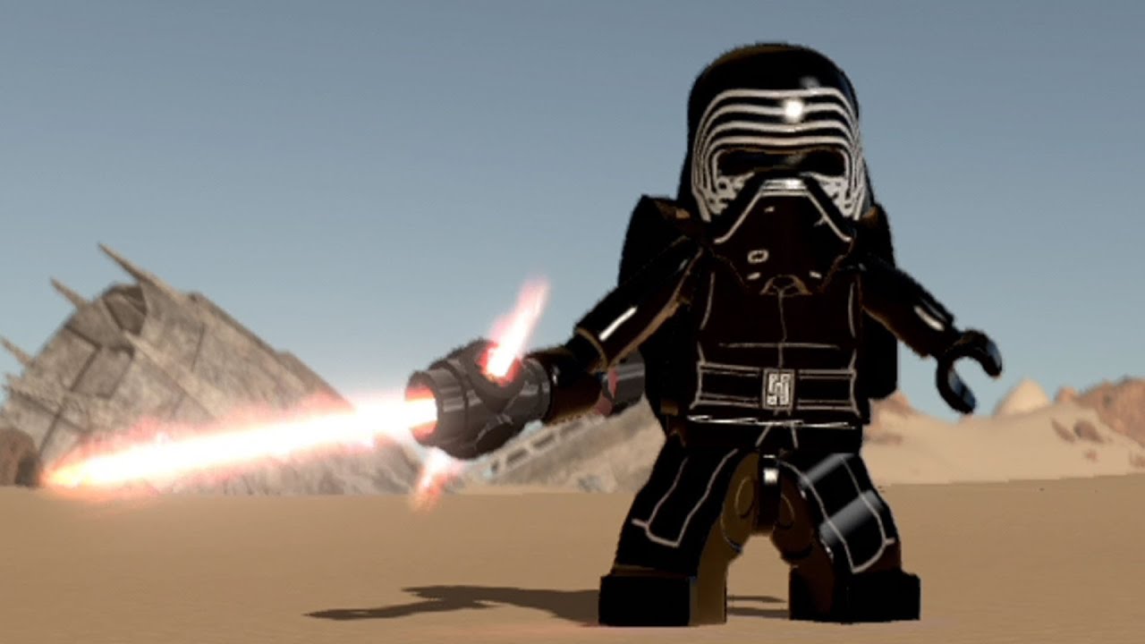 LEGO Star Wars: The Force Awakens - Kylo Ren | Free Roam Gameplay [HD]