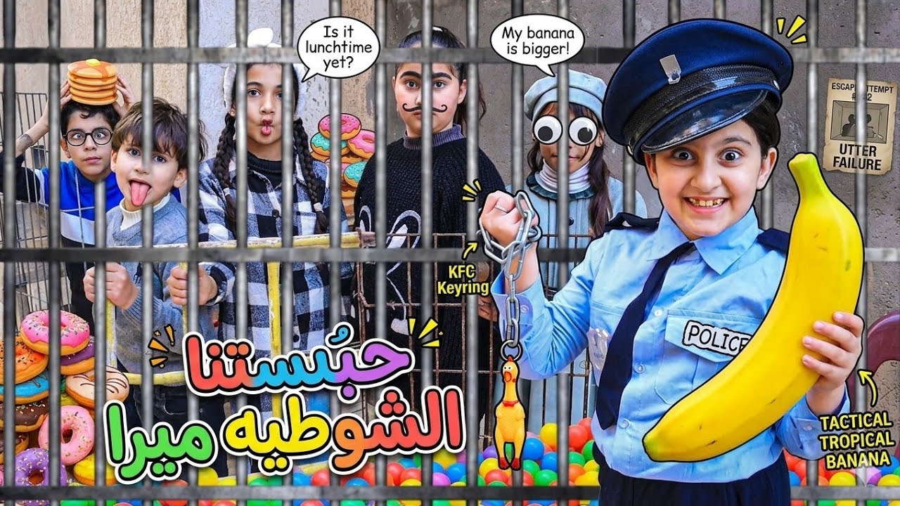 ميرا صارت شرطية 👮شوفو شو صار !!