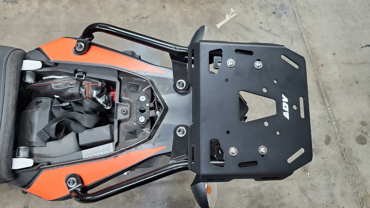 Ktm rear rack 390 adventure / Ktm 390 adventure bagageiro suporte traseiro