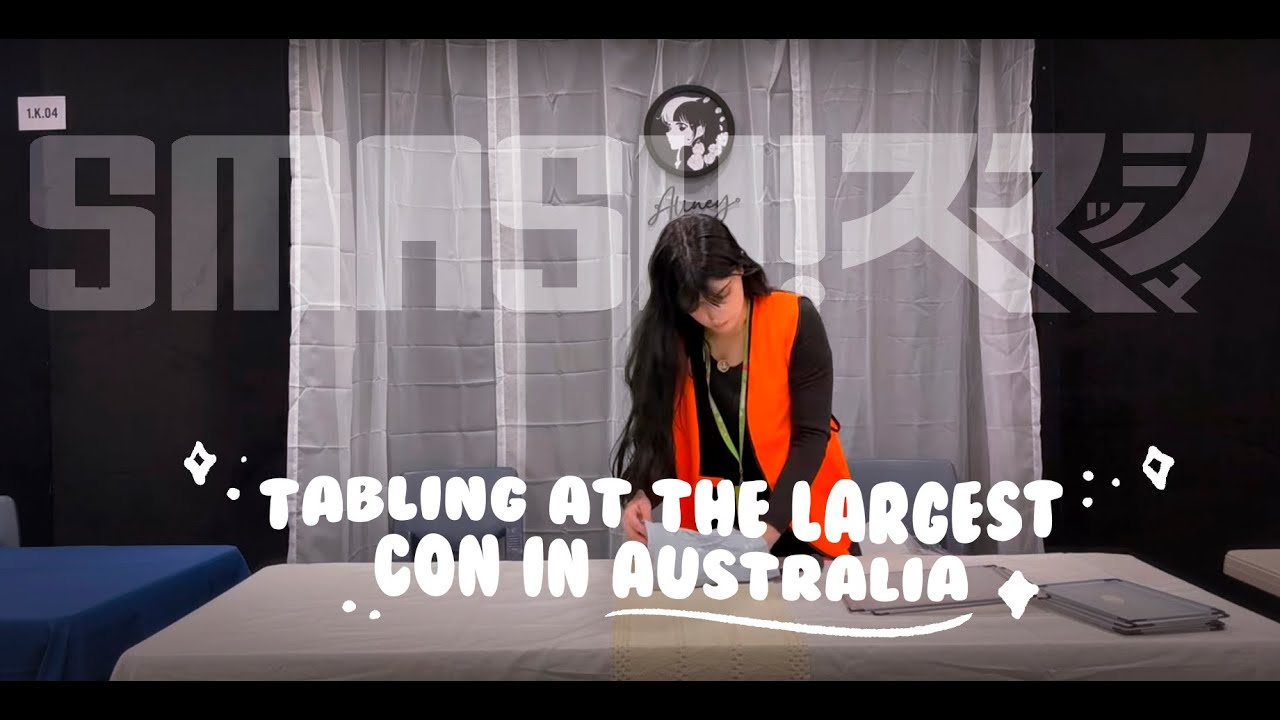 How is the Artist Alley of the largest Australian con | SMASH CON Recap