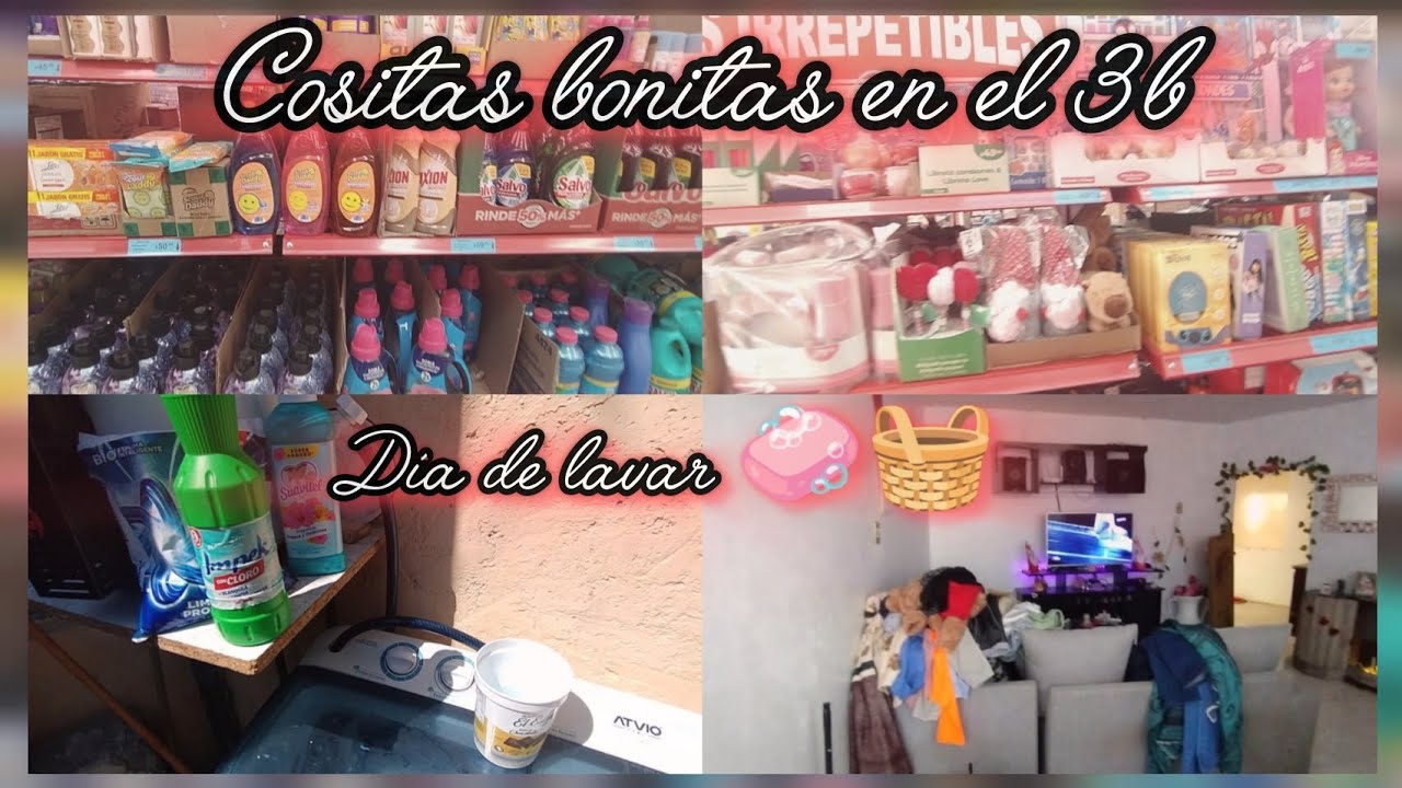 Cositas bonitas en el 3b día de lavar 🧼🧺