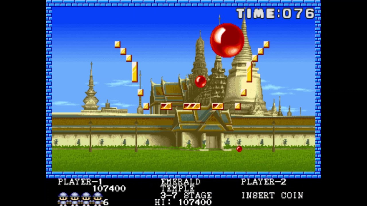 PANG ! Retro Arcade Game by Mitchell 1989