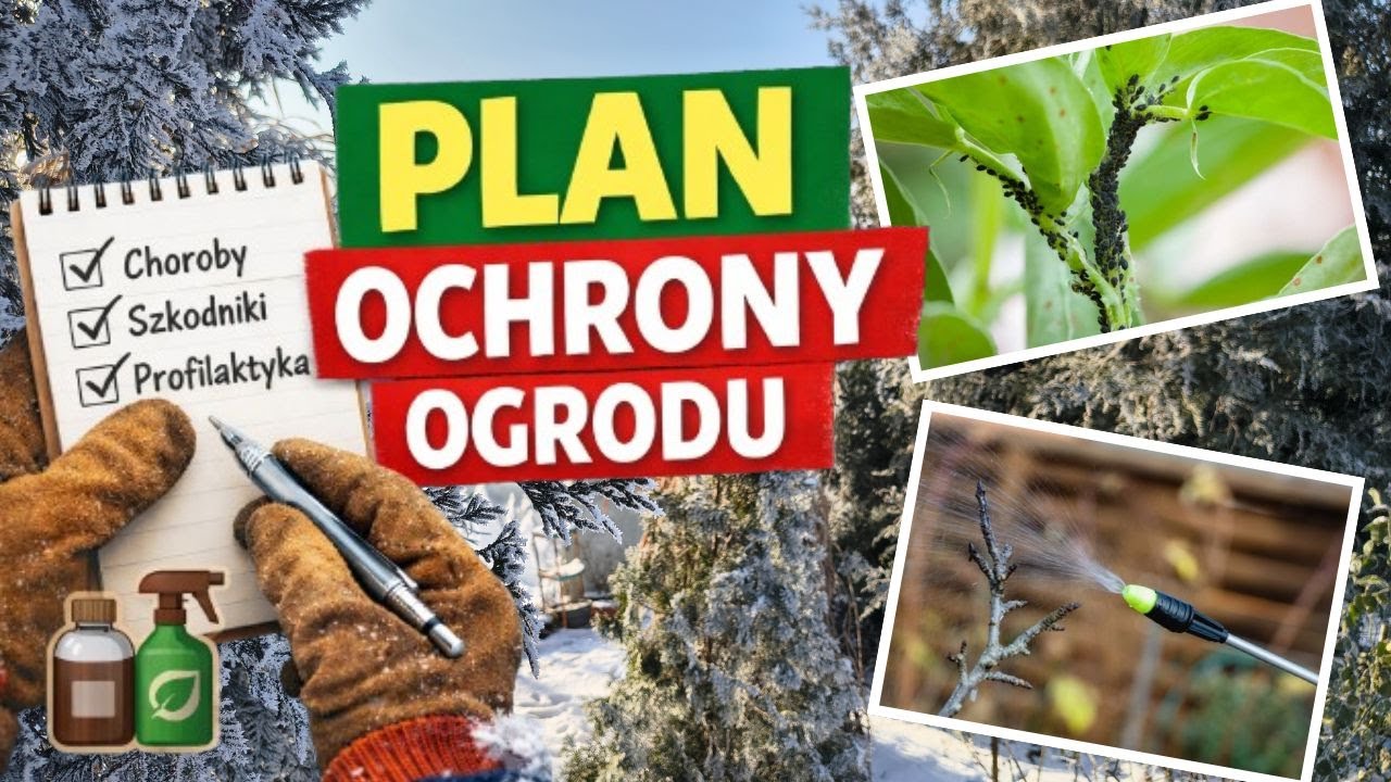 Zdrowy ogród zaczyna się ZIMĄ. Zobacz jak zaplanować ochronę roślin już teraz