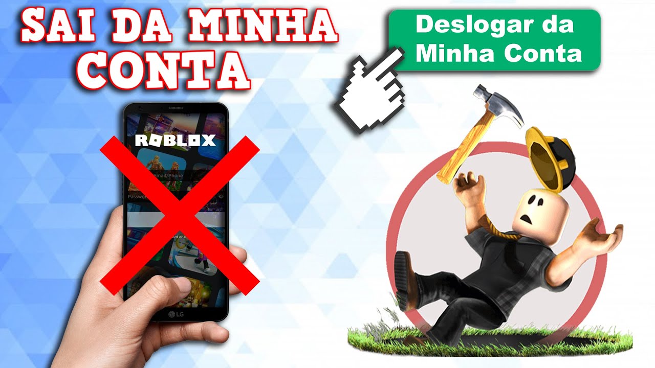COMO DESCONECTAR ALGUEM QUE ESTA USANDO A SUA CONTA DO ROBLOX
