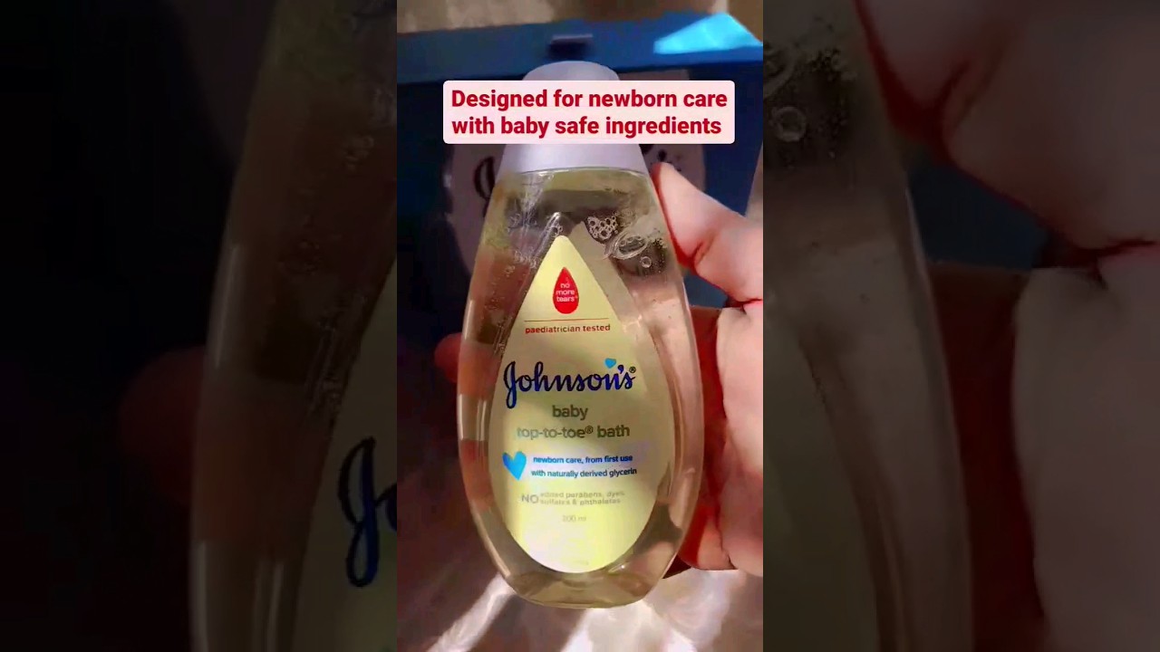 Johnson&rsquo;s baby Top to Toe Bath  #review #babysafe