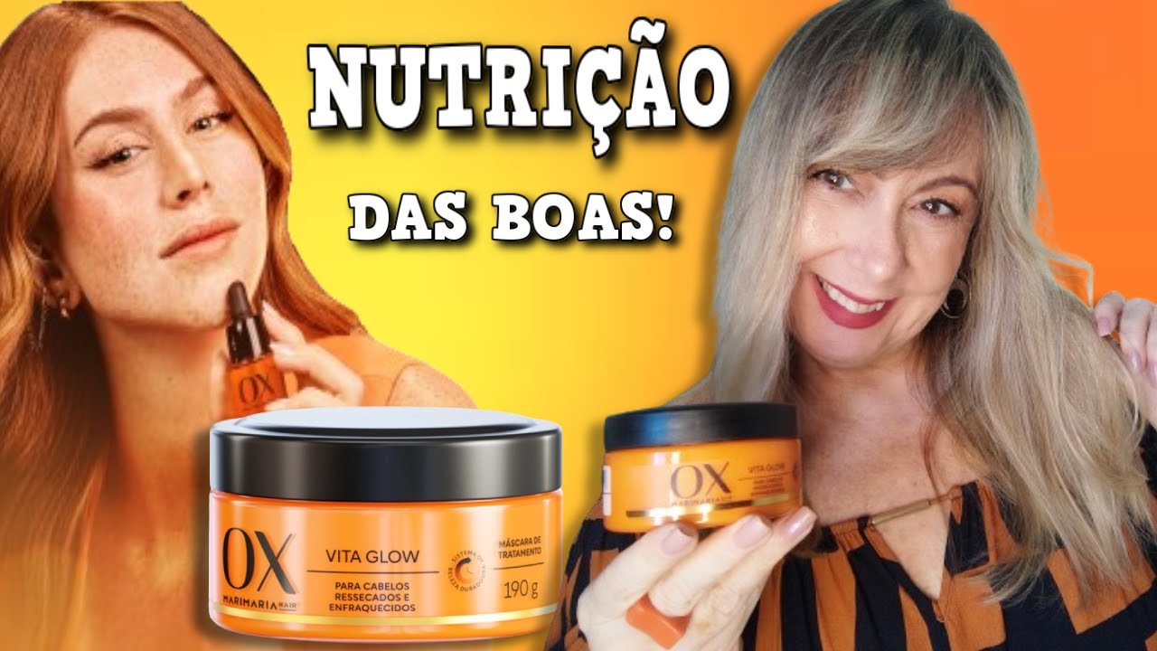 🔸MÁSCARA VITA GLOW OX MARI MARIA NUTRIÇÃO DAS BOAS