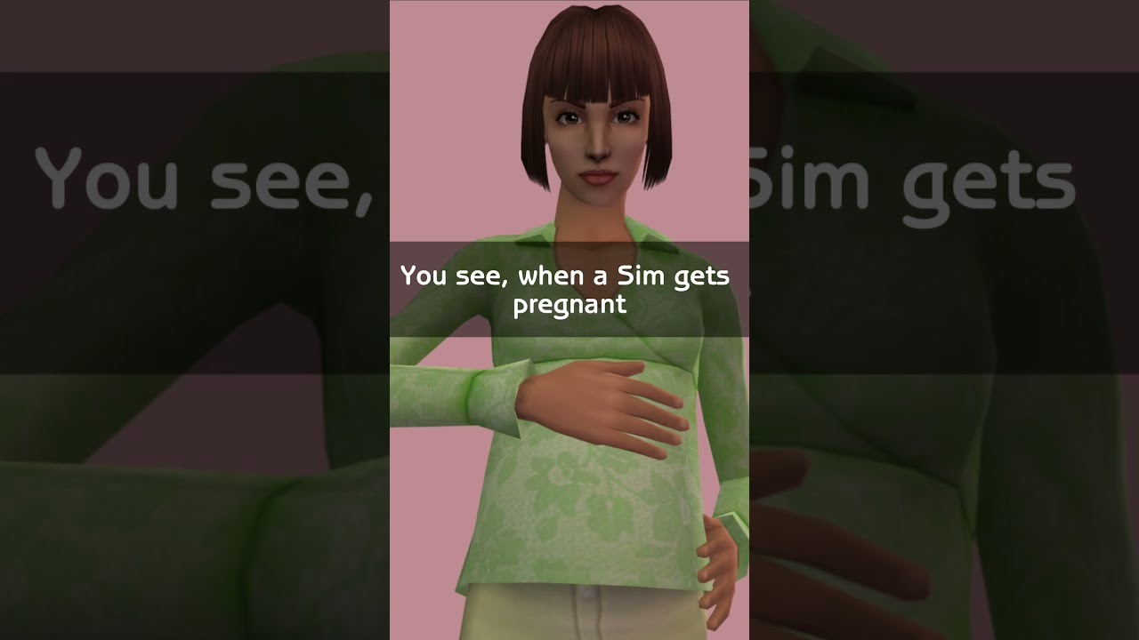Загадочная смерть во время беременности в #TheSims2 🤔