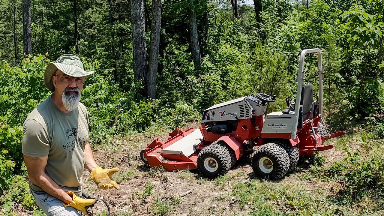 This is Trouble. We need our Tractor.   Ventrac Fuel problems. Gas tank removal and cleaning.