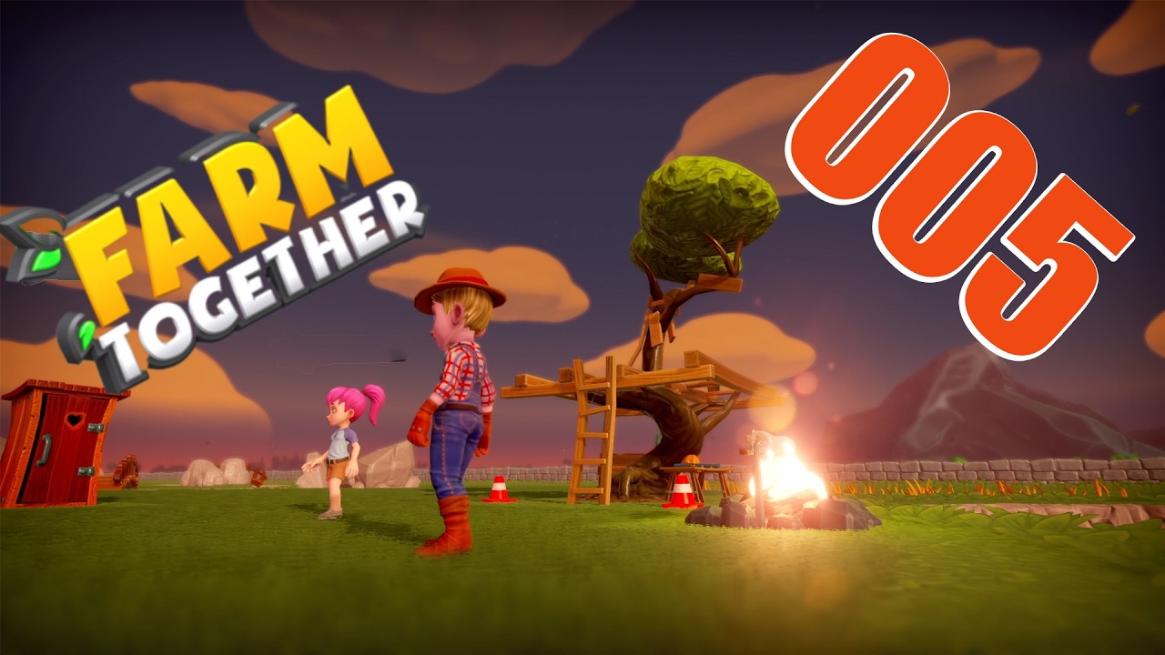 Wir Bauen ein Haus! #005  - Let's Play Farm Together  Mit der Völlige Verpeiltheit XD und echo