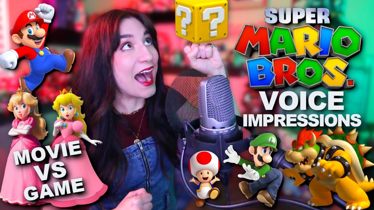 Super Mario Bros. Voice Impressions - MOVIE vs GAME