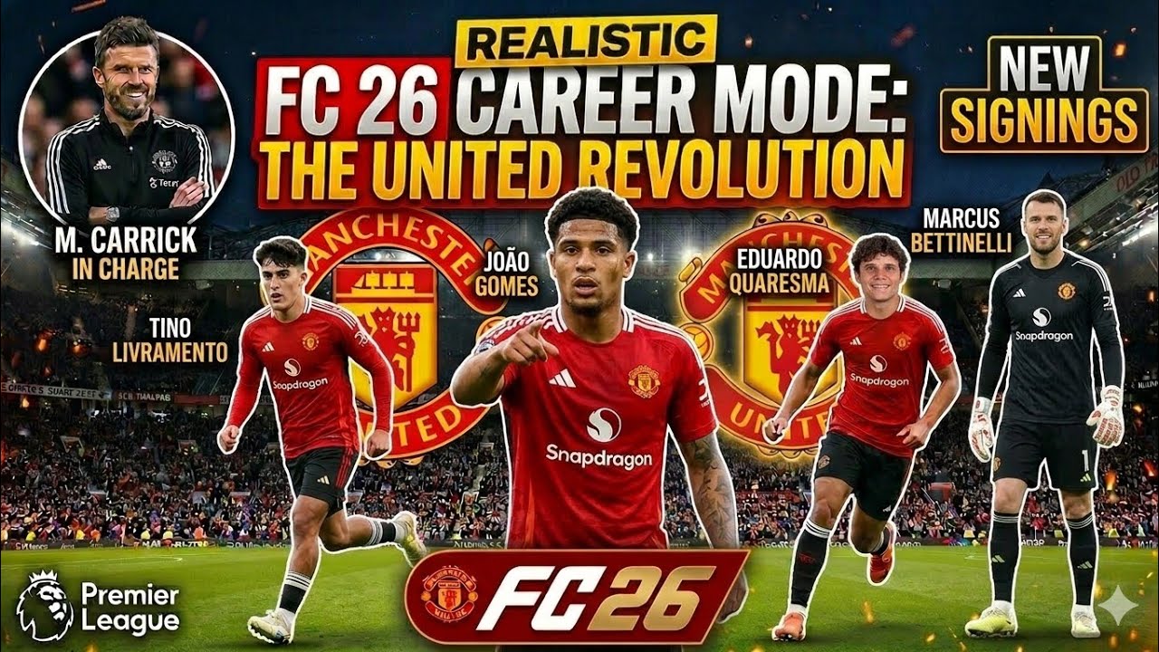 FC 26 Career Mode Ep.4  Man United New Season Kickoff & Transfers!