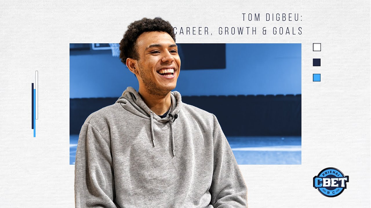 Tom Digbeu: about his career, growth in Prienai and future goals