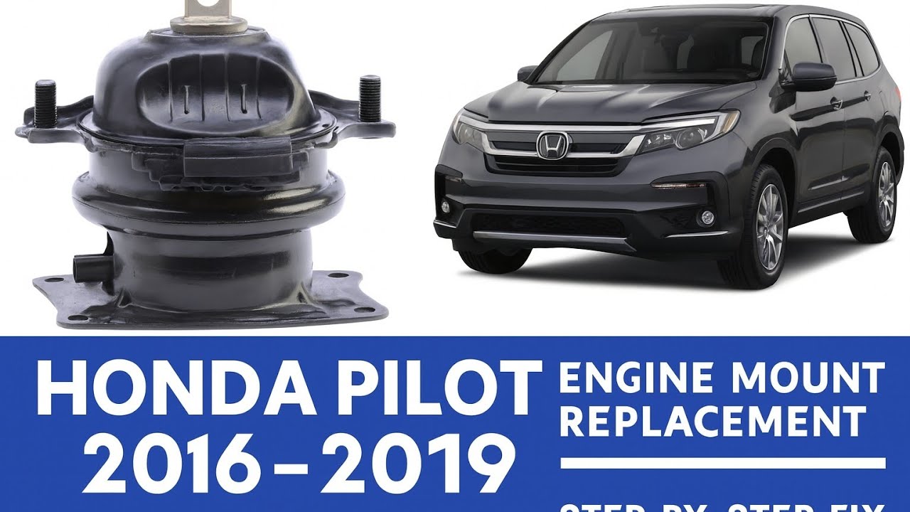 Honda Pilot Engine Mount Replacement (2016–2019) | Step-by-Step Fix