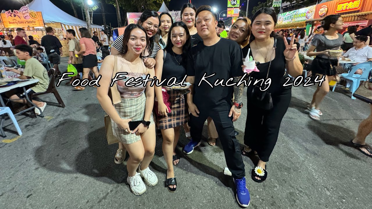 DISERBU PENGUNJUNG KUCHING FOOD FESTIVAL 2024 // Pesta Makanan Sarawak Menjadi Tumpuan Pelancong…//