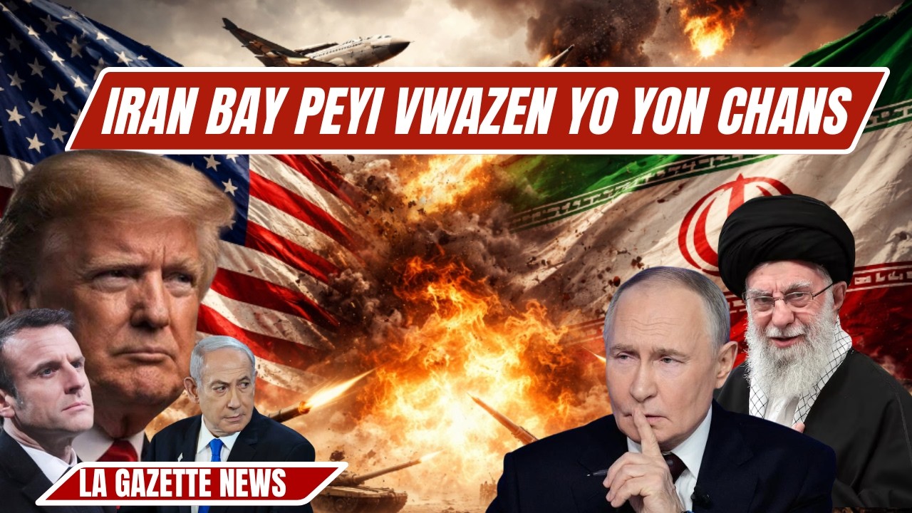 IRAN BAY PEYI VWAZEN YO YON CHANS,ANPIL REZÈV PETROL BOULE AN IZRAYÈL E AN IRAN