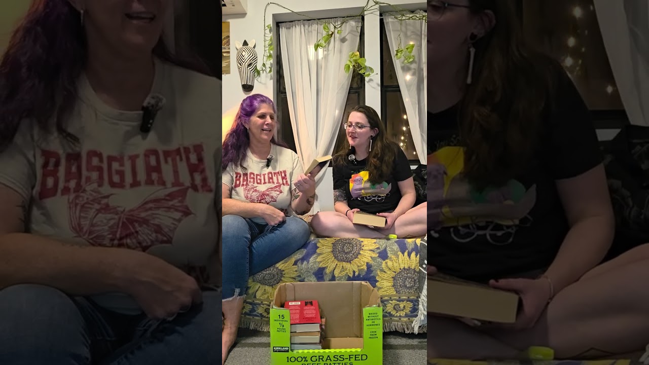 Check out our yard sale/thrift store book haul! 