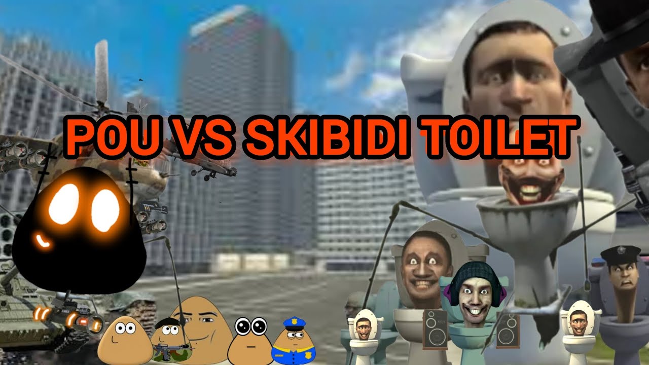 POU VS SKIBIDI TOILET SEASON 4 (+2 escenas agregadas :V)