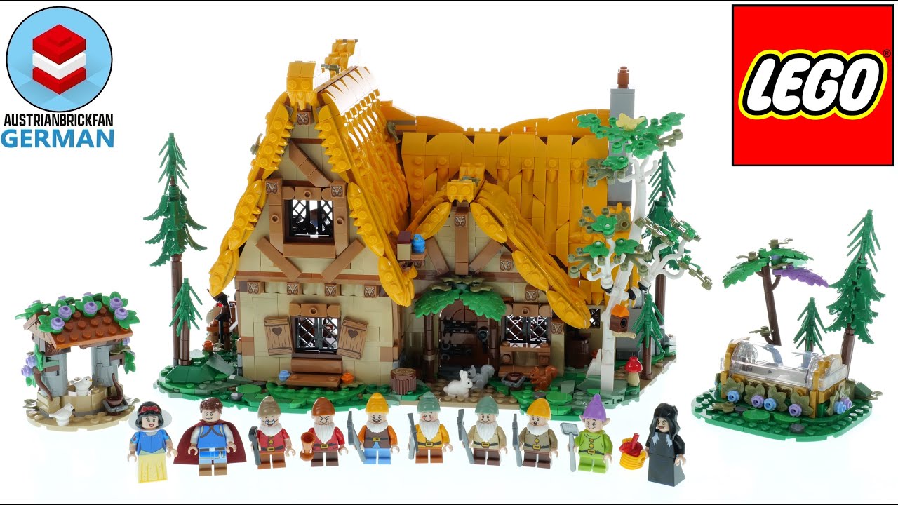 LEGO Disney 43242 Die Hütte von Schneewittchen und den sieben Zwergen – LEGO Speed Build Review