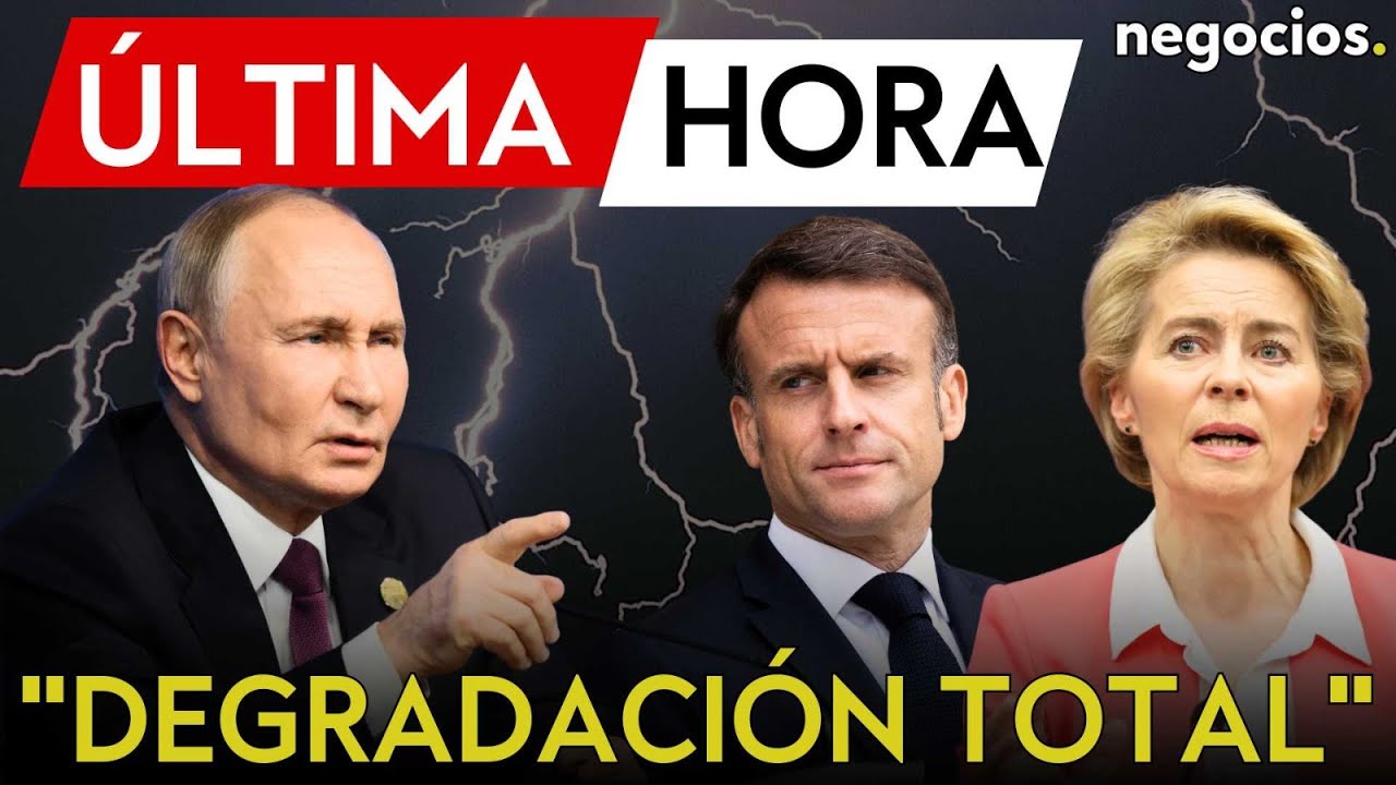 &Uacute;LTIMA HORA | Putin deja por los suelos a Europa: 