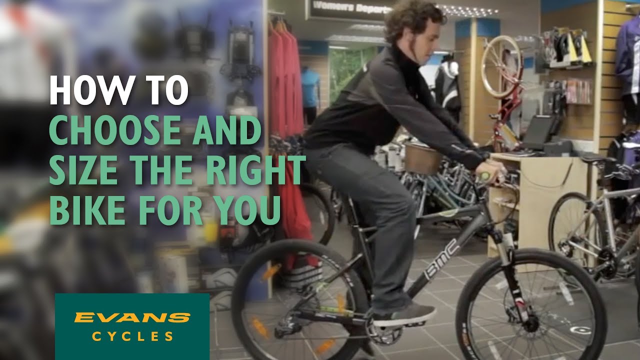 How to choose and size the right bike for you, the edit