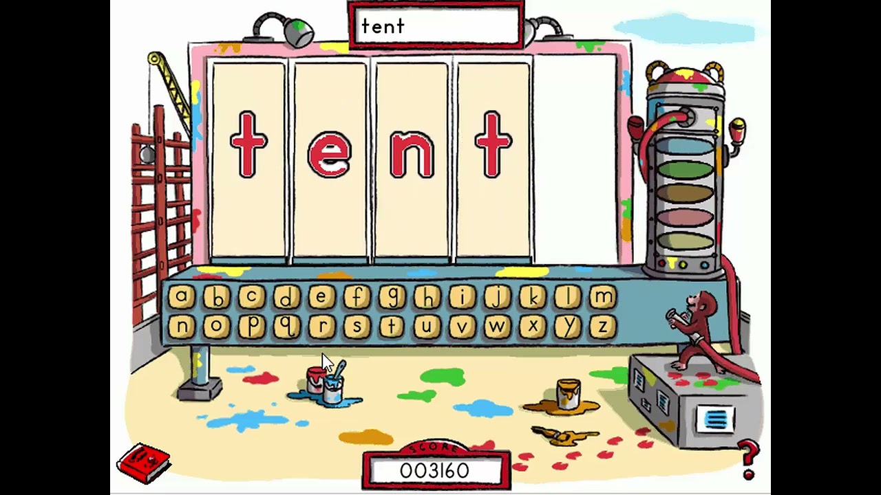 Curious George: Reads Writes and Spells Full Playthrough