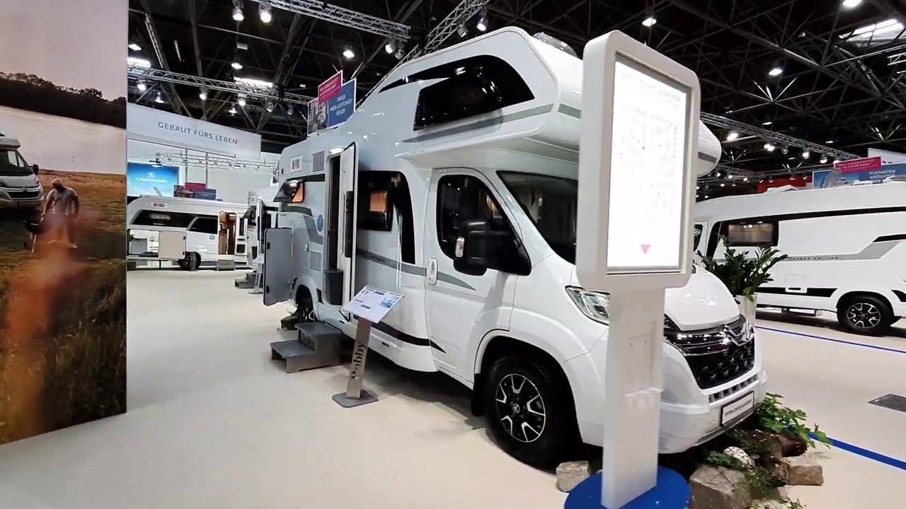 Hobby motorhomes with an overcab sleeping arrangement!