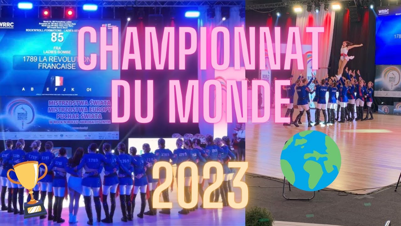 ON A DANSÉ AU CHAMPIONNAT DU MONDE ! 🤩💃 (en Pologne 🇵🇱)