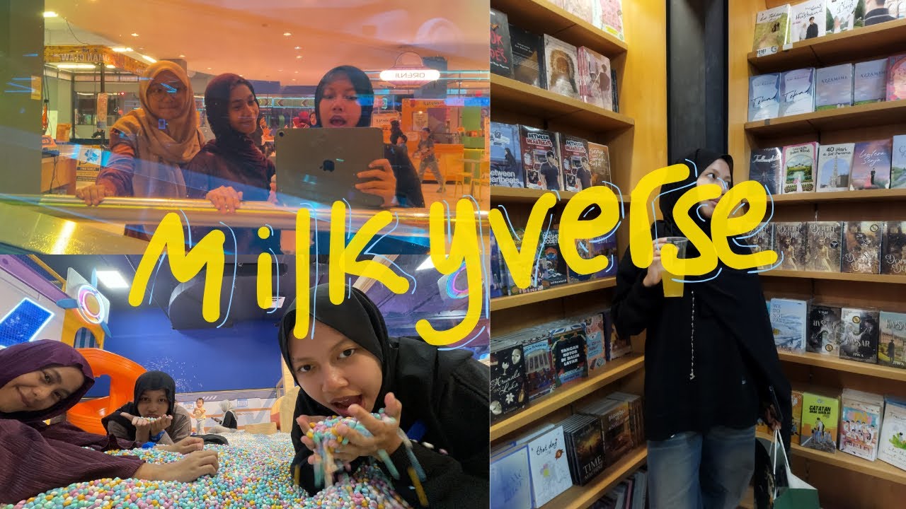 SEHARIAN MAIN DI MILKYVERSE KEDIRI! Capek tapi Nagih Banget 🤸‍♂️🚀