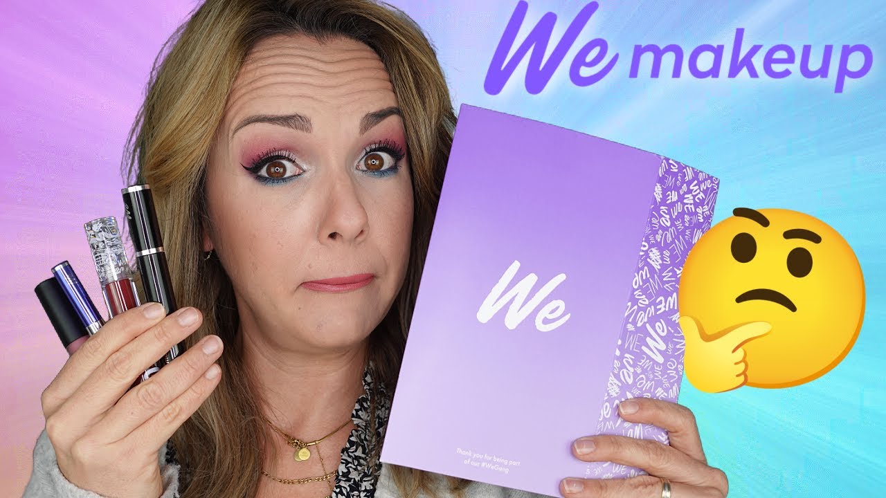 JE TESTE LA MARQUE WE MAKEUP  : Nouvelle marque de maquillage!