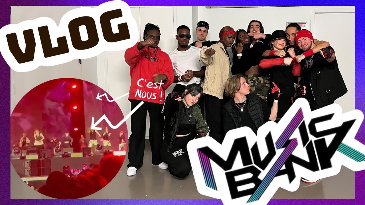 [VLOG] [ENG SUB] WE DANCED FOR ENHYPEN ON THE STAGE AT THE MUSIC BANK PARIS 2023