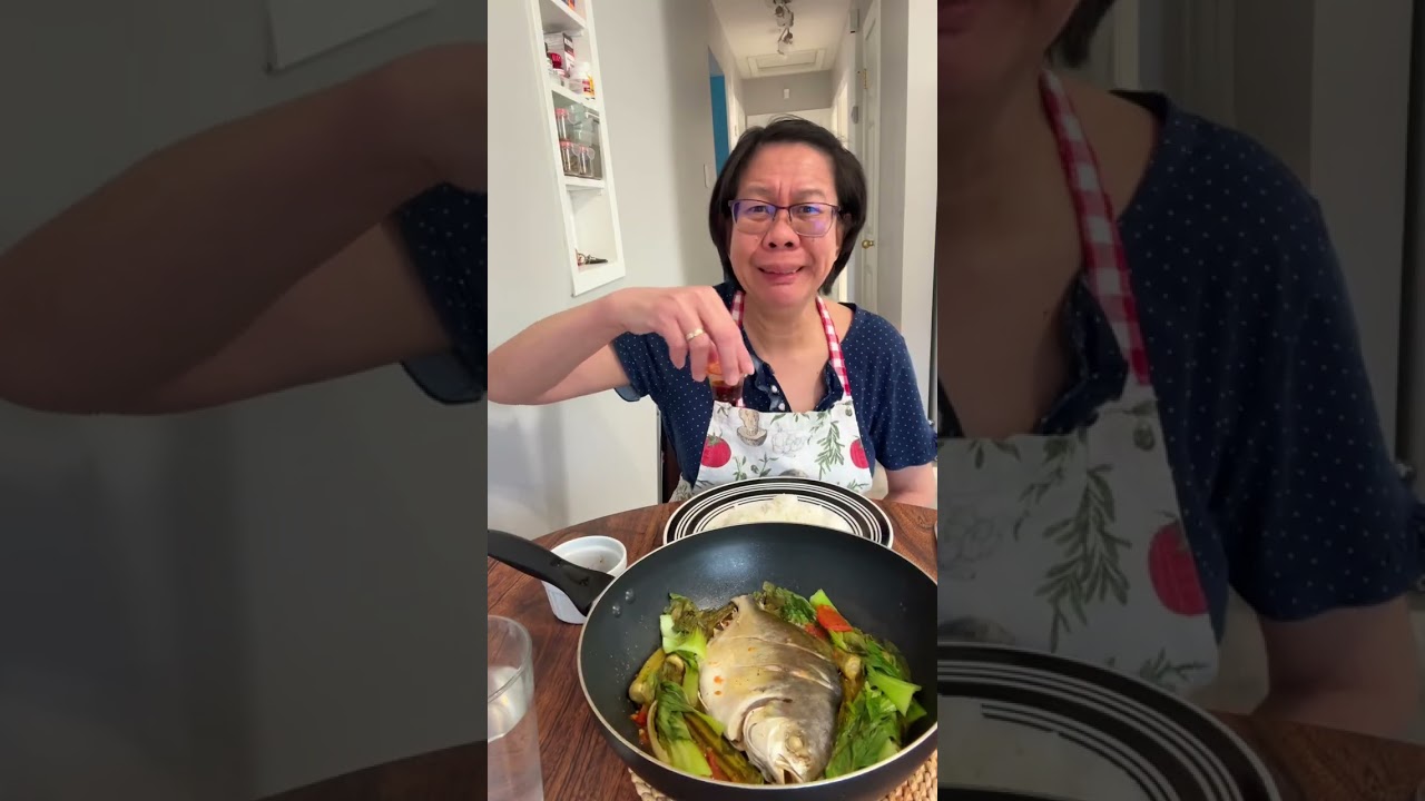 Kinamatisang Pampano for lunch