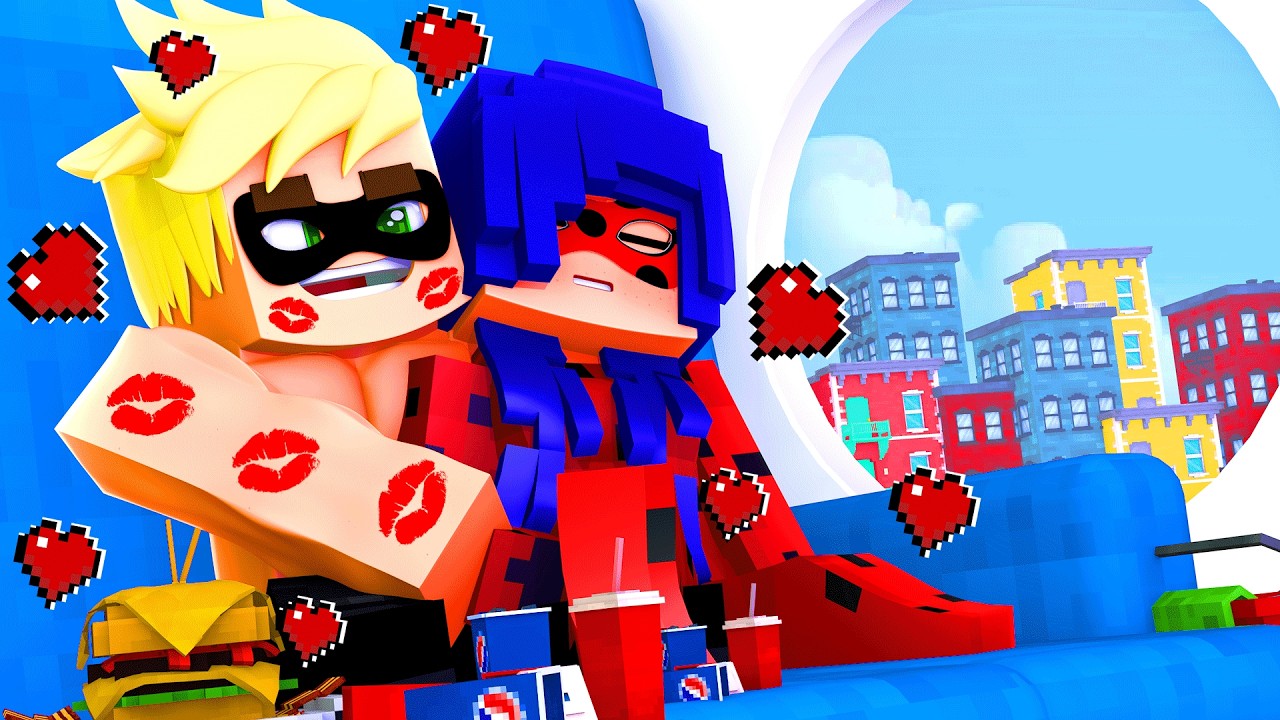 LADYBUG MIRACULOUS DORMIU NO AVIÃO COM O CATNOIR SEM CAMISA MUSCULOSO E ELA ACORDOU COM BEIJOS