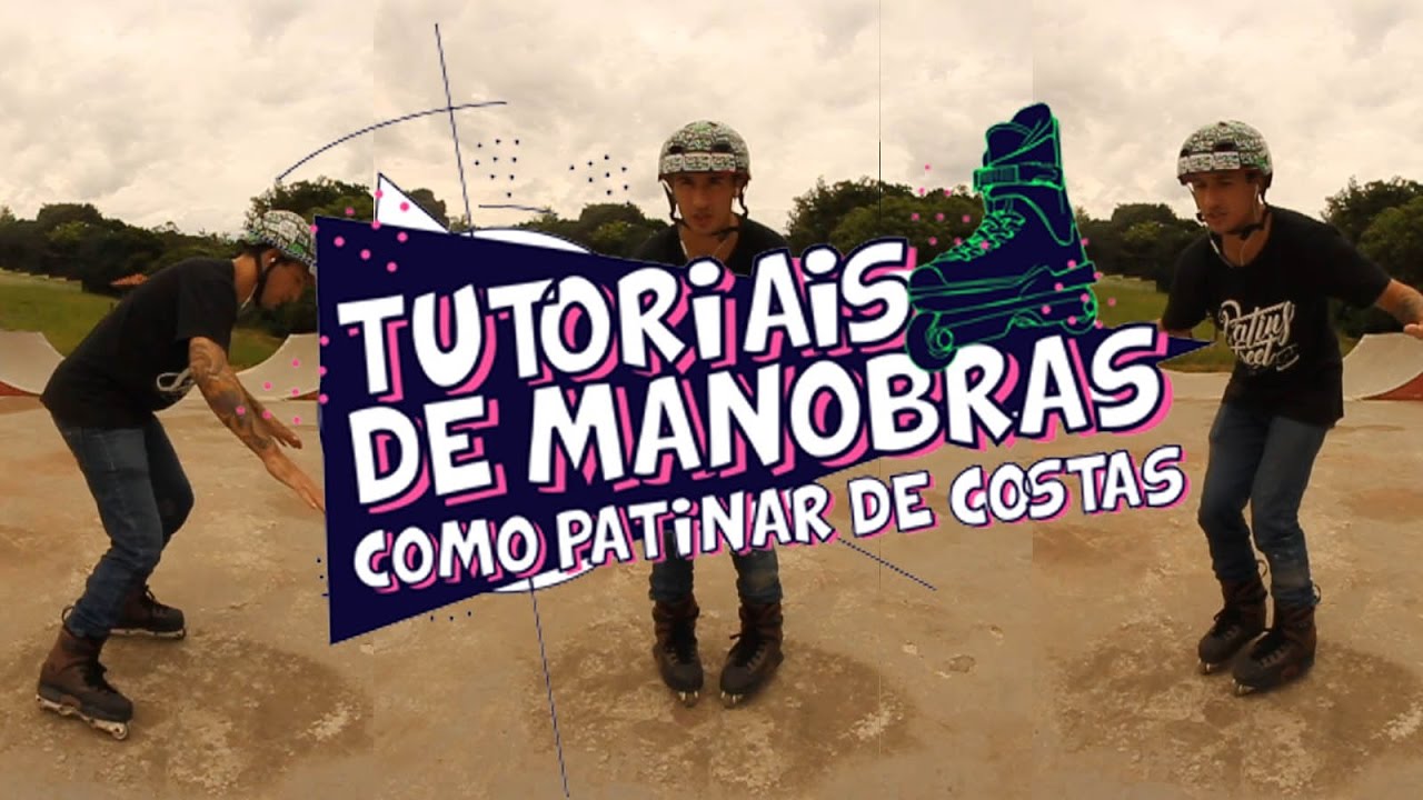 Como andar de patins de costas - Dica facil